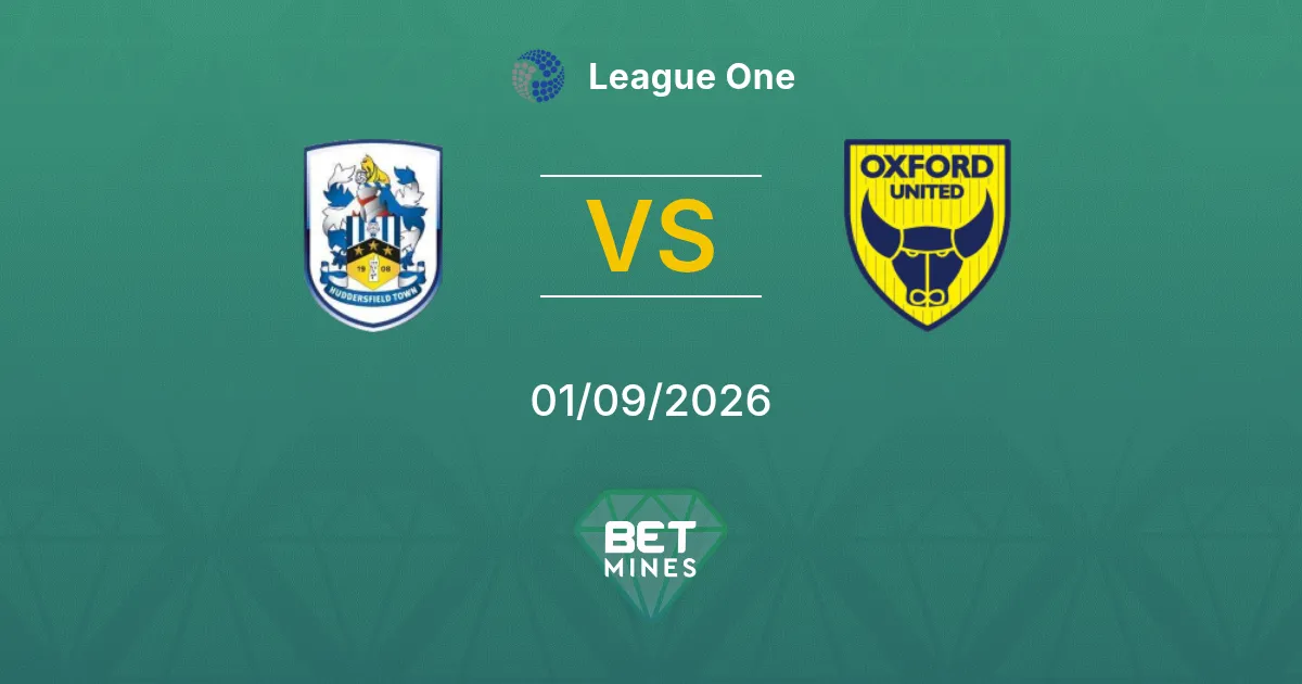 Pronóstico Huddersfield Town vs Oxford United: Previa y Análisis del Partido | League One 01-09-2026