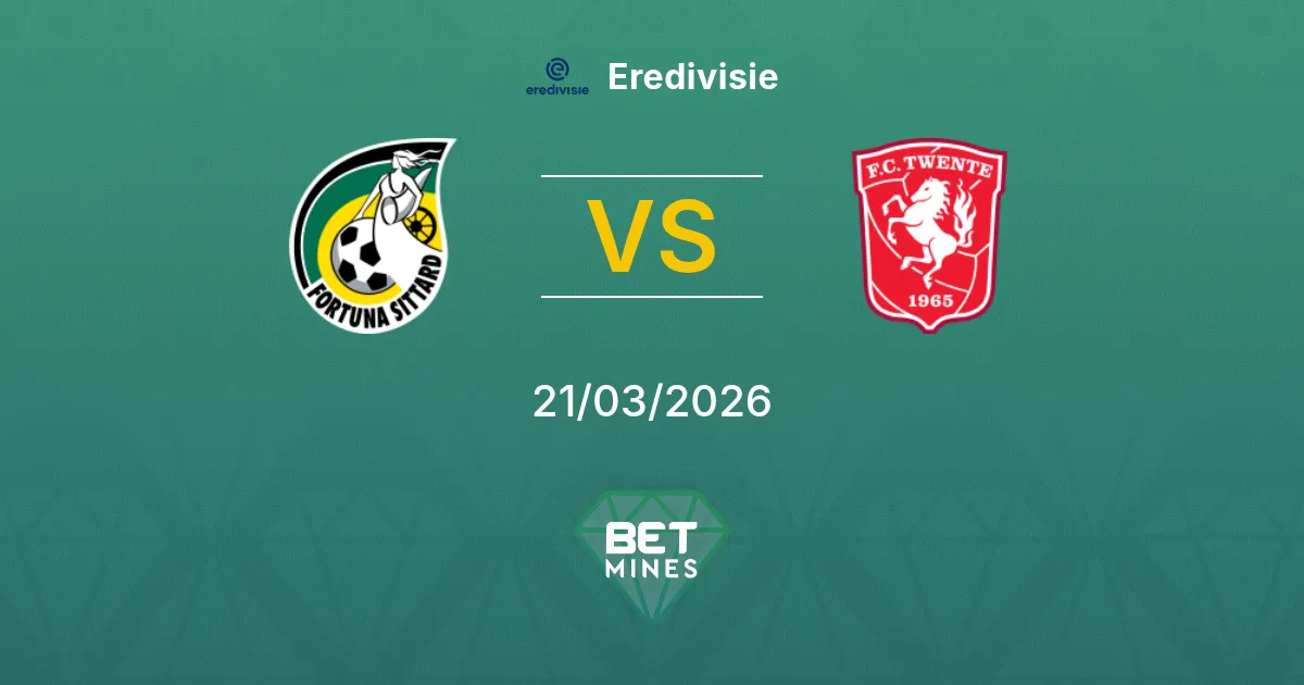 Fortuna Sittard vs FC Twente Pronostico: Anteprima e Analisi | Eredivisie 21-03-2026