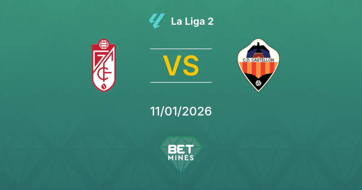 Granada vs Castellón Pronostico: Anteprima e Analisi della Partita | La Liga 2 11-01-2026