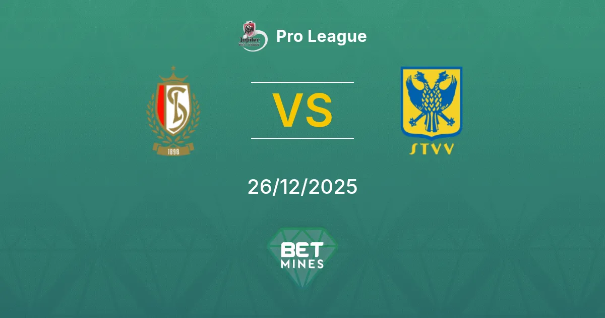 Standard Liegi vs Sint-Truiden Pronostico: Anteprima e Analisi della Partita | Pro League 26-12-2025