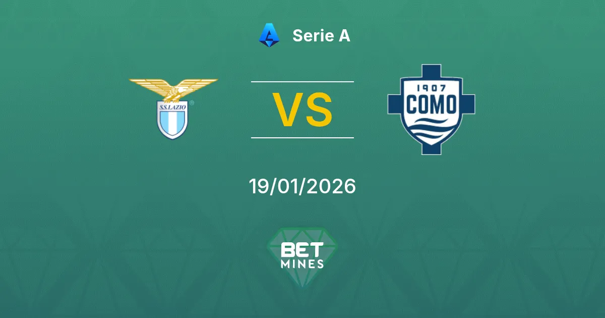 Lazio vs Como Prediction: Match Preview and Analysis | Serie A 19-01-2026