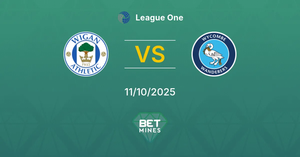 Wigan Athletic vs Wycombe Wanderers Pronostic : Aperçu et Analyse du Match | League One 11-10-2025