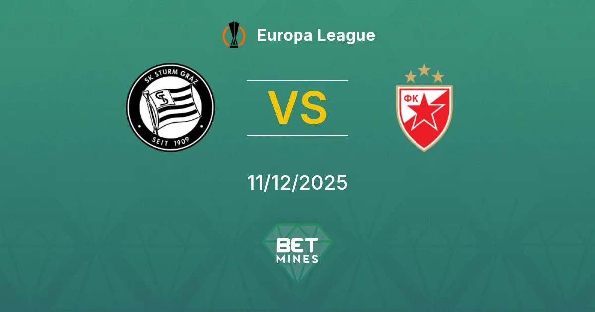 Sturm Graz vs Stella Rossa Pronostico: Anteprima e Analisi della Partita | Europa League 11-12-2025
