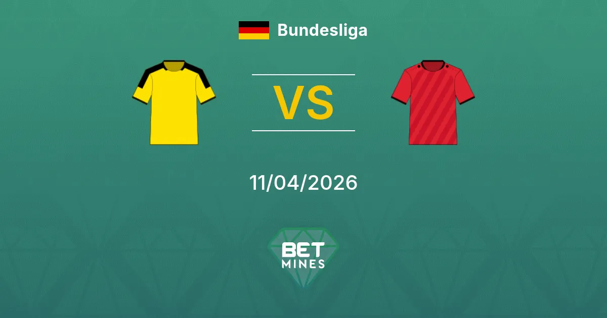 Borussia Dortmund vs Bayer 04 Leverkusen Pronóstico: Previa y Análisis del Partido | Bundesliga 11-04-2026