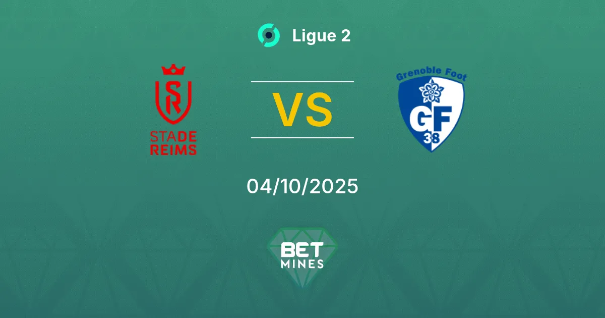 Reims vs Grenoble Foot 38 Pronostico: Anteprima e Analisi della Partita | Ligue 2 04-10-2025