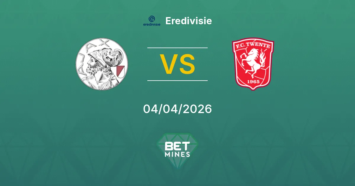 Ajax vs FC Twente Pronóstico: Previa y Análisis del Partido | Eredivisie 04-04-2026