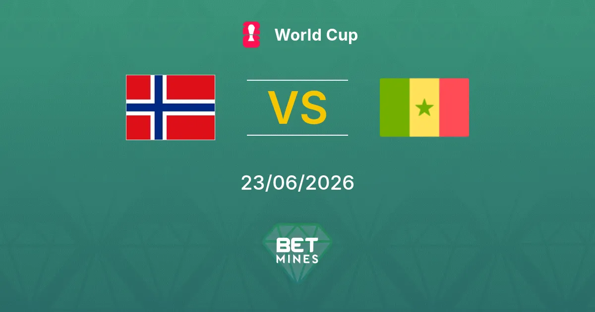 Noruega x Senegal Palpite: Prévia e Análise da Partida | Copa do Mundo 23-06-2026
