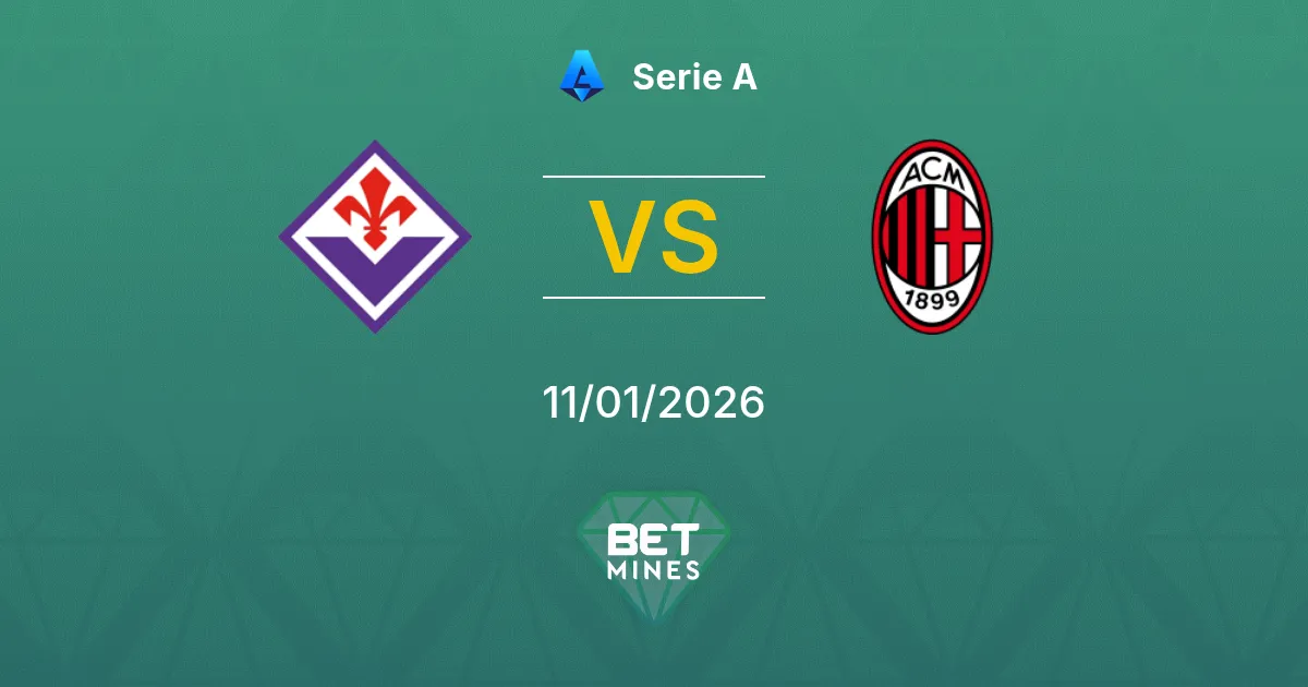 Fiorentina vs AC Milan Pronostico: Anteprima e Analisi della Partita | Serie A 11-01-2026