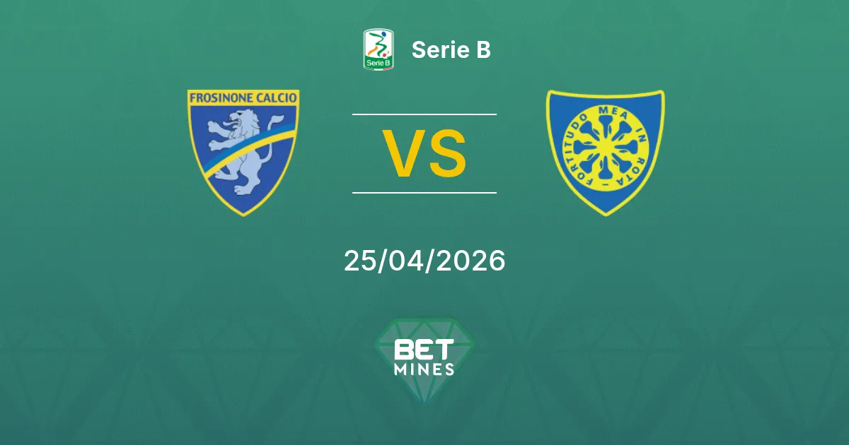 Frosinone vs Carrarese Pronostico: Analisi e Anteprima della Partita | Serie B 25-04-2026