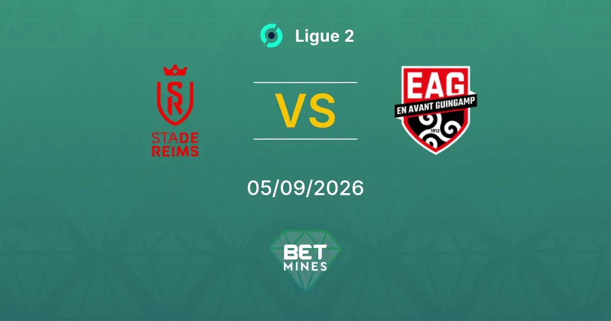 Pronostico Reims vs Guingamp: Anteprima e Analisi della Partita | Ligue 2 05-09-2026