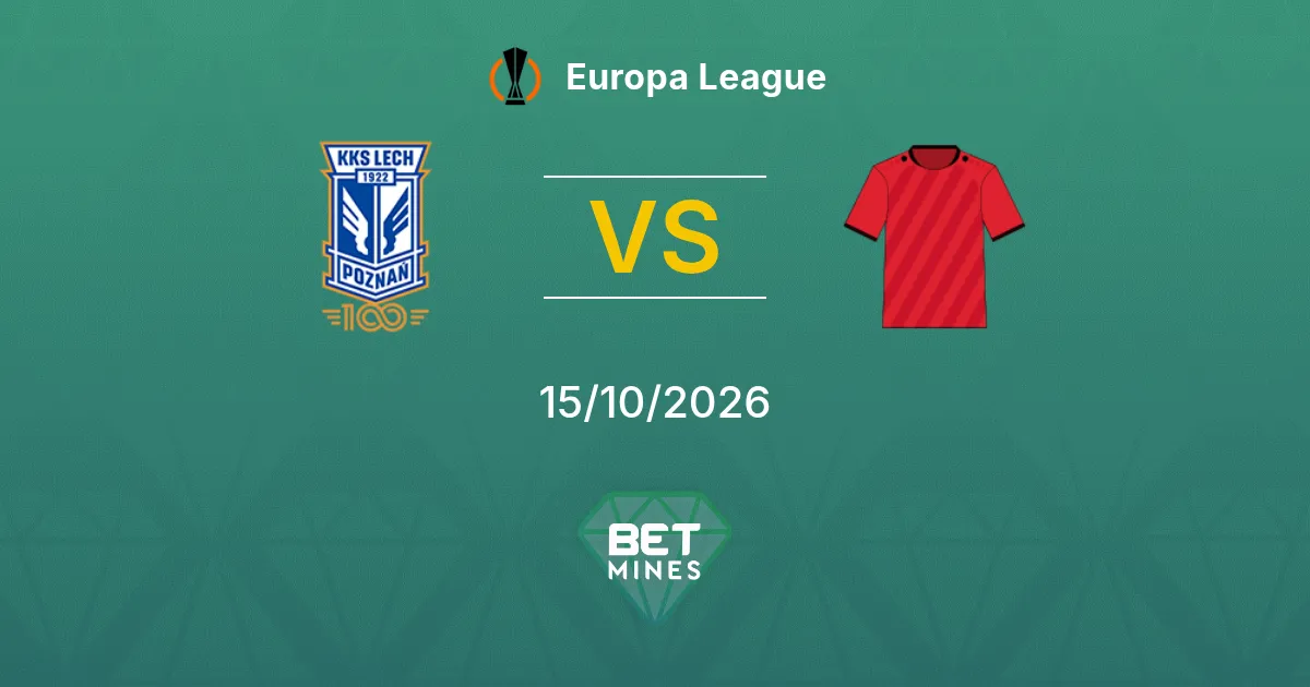 Lech Poznań vs Bayer 04 Leverkusen Pronóstico: previa y análisis del partido | Europa League 15-10-2026