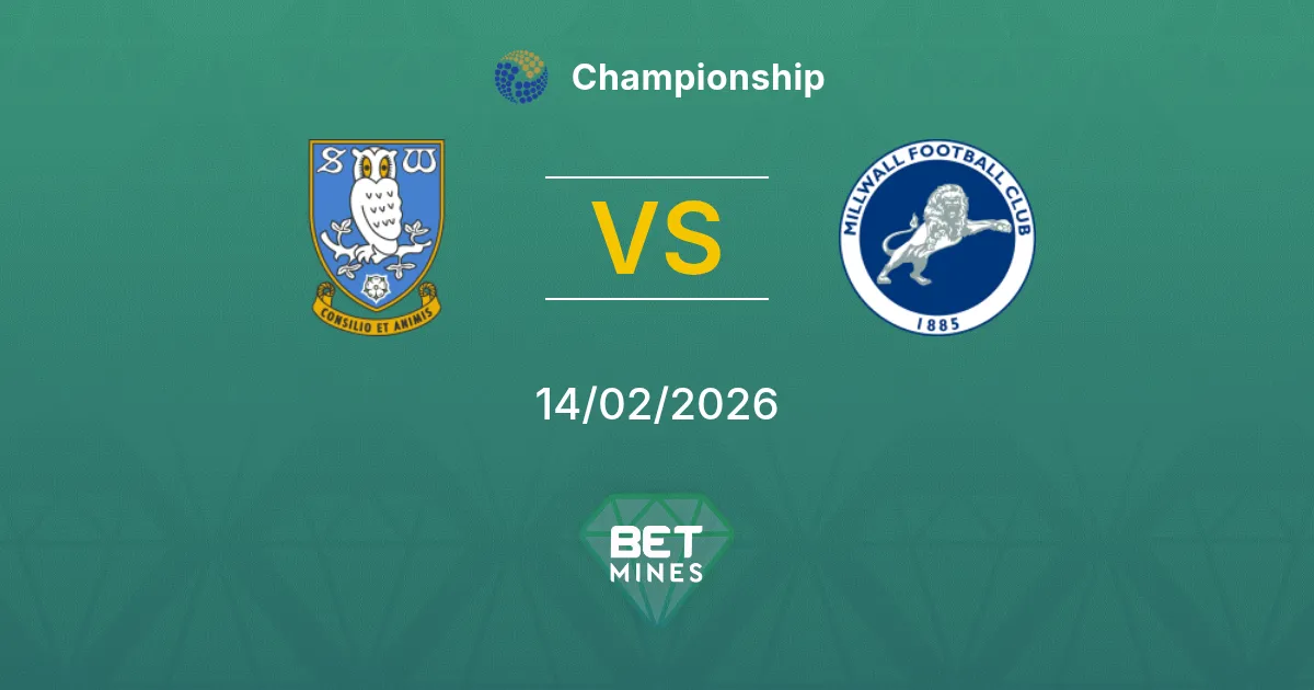 Sheffield Wednesday vs Millwall Prediction: Match Preview and Analysis | Championship 14-02-2026
