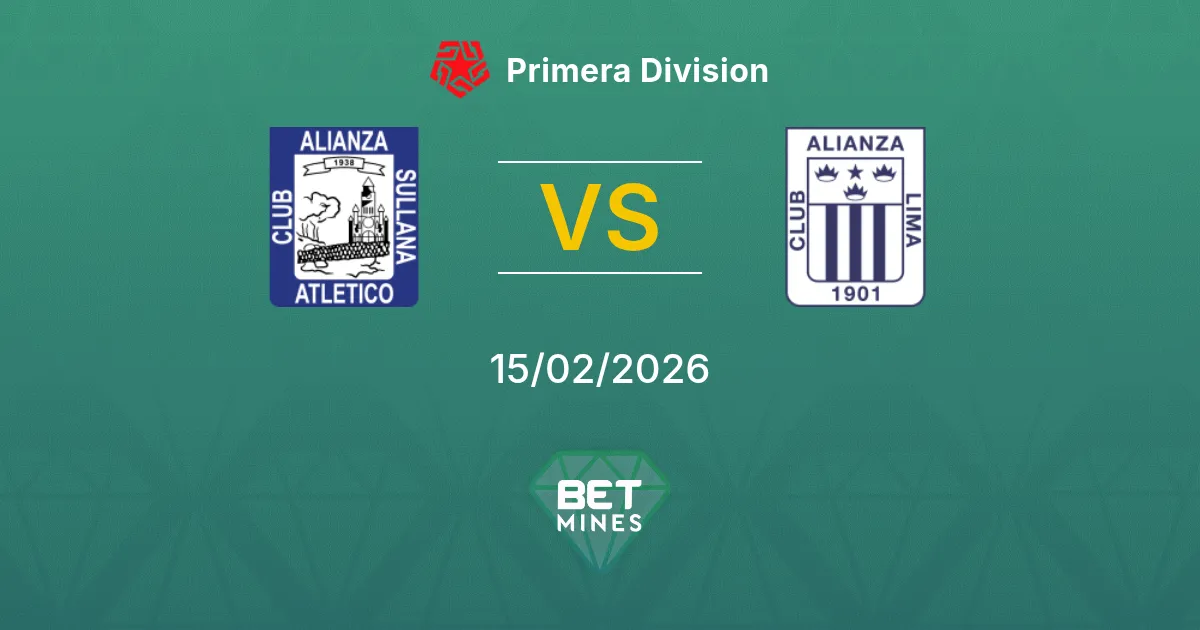 Alianza Atlético vs Alianza Lima