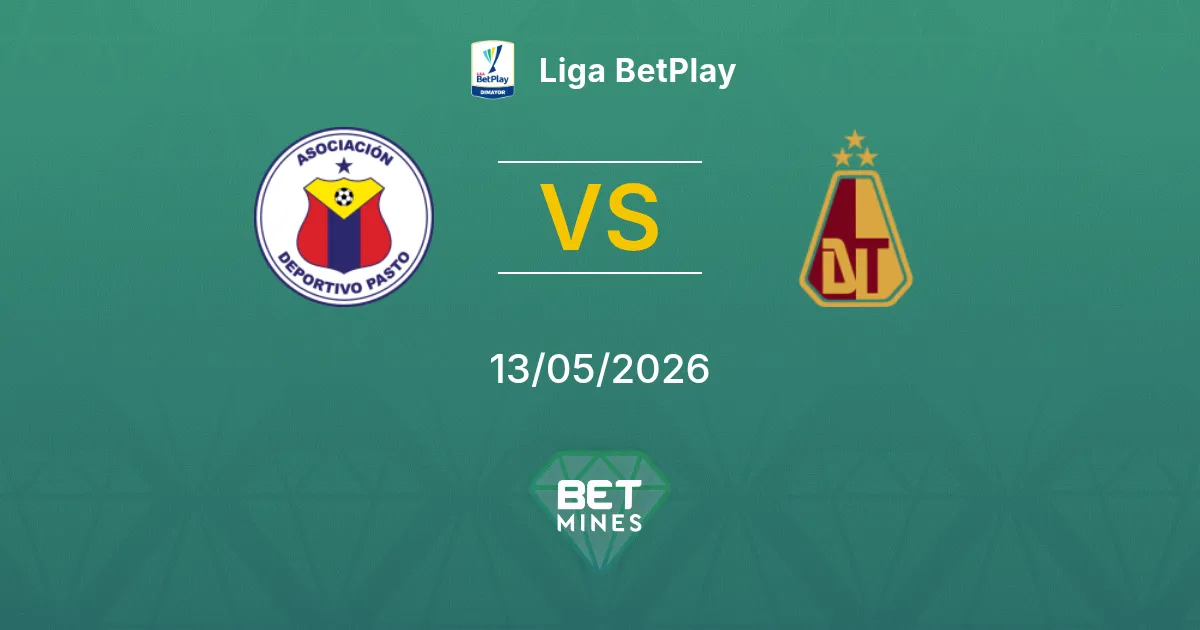 Deportivo Pasto vs Deportes Tolima Pronostico: Anteprima e Analisi della Partita | Liga BetPlay 13-05-2026