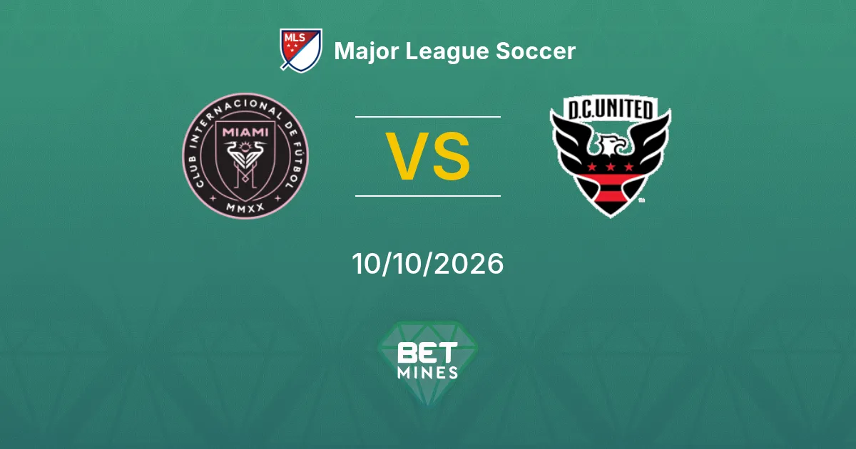 Inter Miami vs DC United Prediction: Match Preview and Analysis | Major League Soccer 10-10-2026