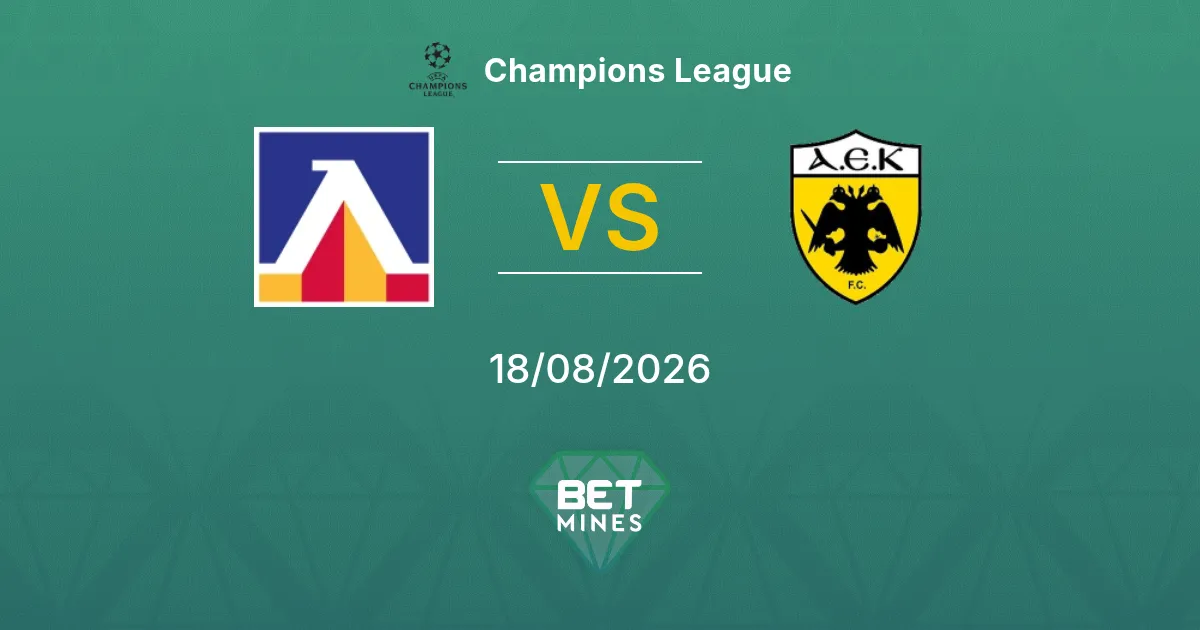 Levski Sofia vs AEK Athens
