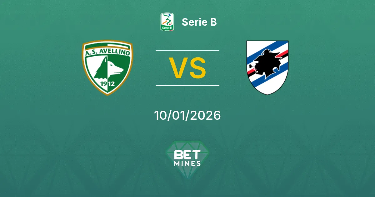 Avellino vs Sampdoria Pronostico: Anteprima e Analisi della Partita | Serie B 10-01-2026