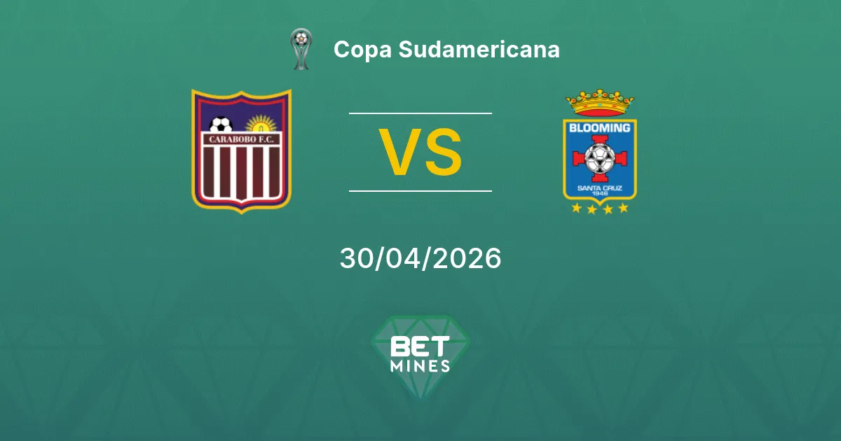 Carabobo vs Blooming Pronóstico: Previa del Partido y Análisis | Copa Sudamericana 30-04-2026