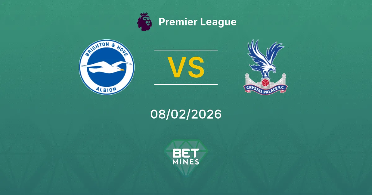 Brighton & Hove Albion vs Crystal Palace