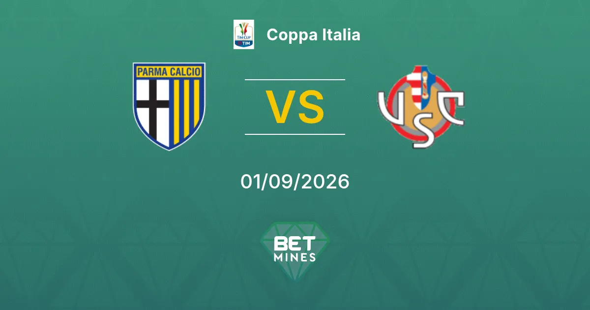Parma vs Cremonese Prediction: Match Preview and Analysis | Coppa Italia 01-09-2026