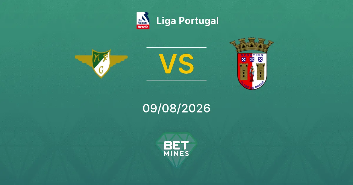 Pronostic Moreirense vs Sporting Braga : Présentation et Analyse du Match | Liga Portugal 09-08-2026