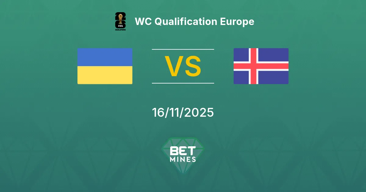 Ukraine vs Islande Pronostic : Aperçu et Analyse du Match | Qualifications Coupe du Monde Europe 16-11-2025