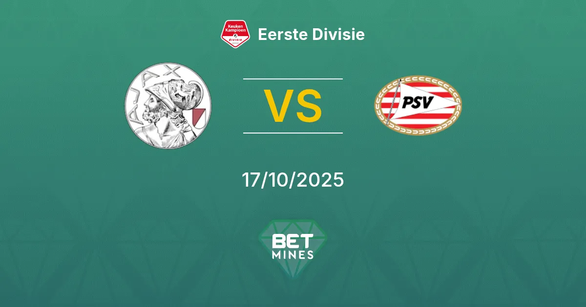 Jong Ajax vs Jong PSV Prediction: Match Preview and Analysis | Eerste Divisie 17-10-2025