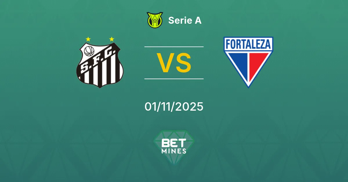 Santos vs Fortaleza Pronostico: Anteprima e Analisi del Match | Serie A 01-11-2025