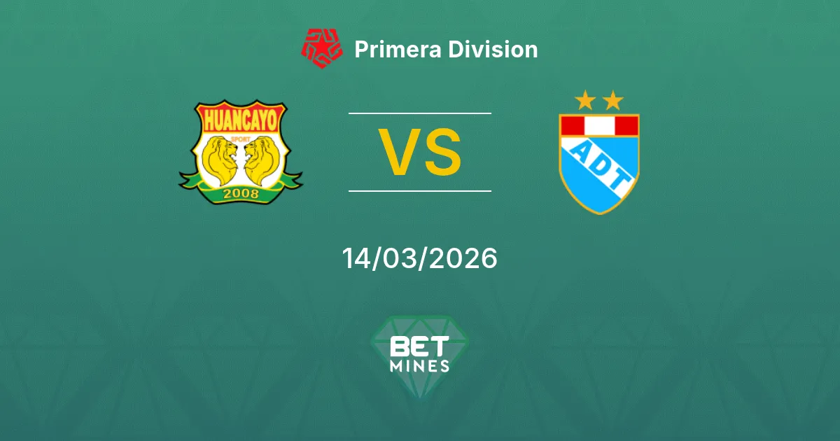 Sport Huancayo vs ADT Prediction: Match Preview and Analysis | Primera Division 14-03-2026