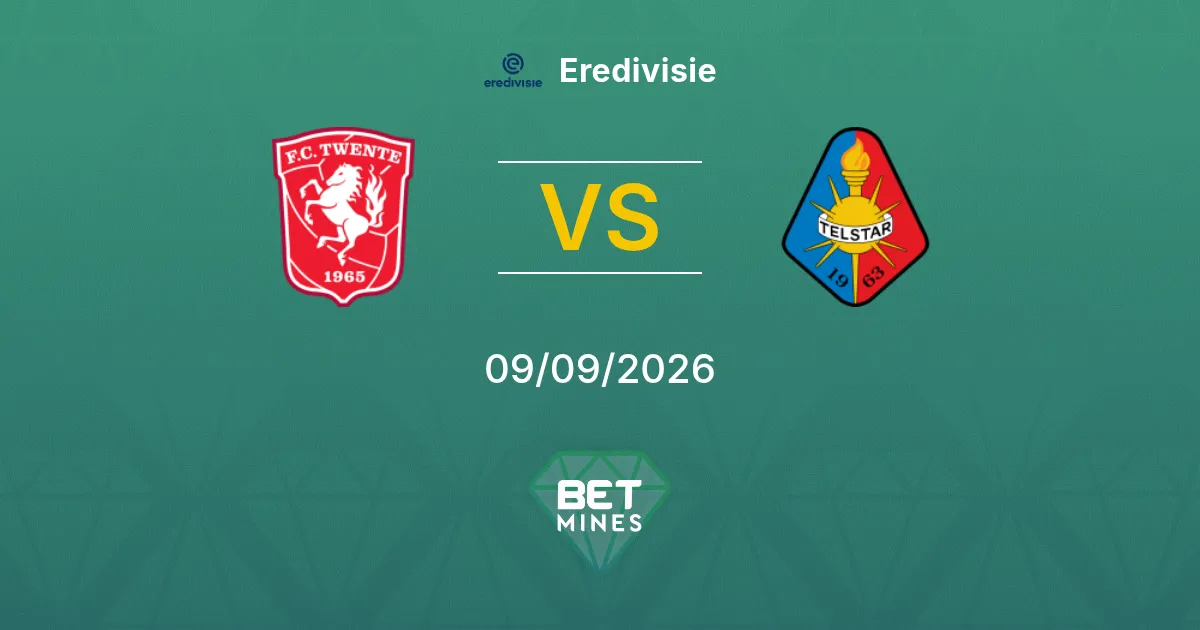 FC Twente vs Telstar Pronostic : Aperçu et Analyse du Match | Eredivisie 09-09-2026
