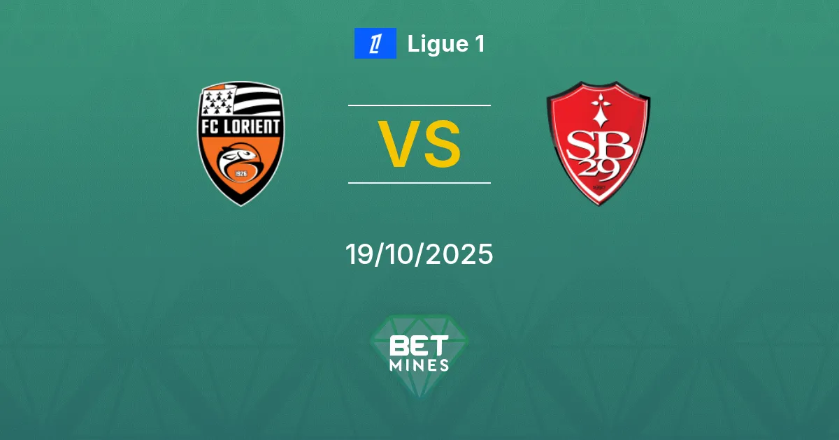 Lorient vs Brest Pronostico: Anteprima e Analisi della Partita | Ligue 1 19-10-2025