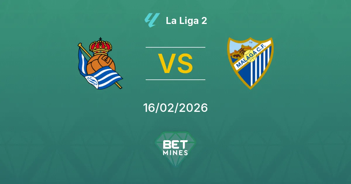 Real Sociedad II vs Málaga Pronostic : Aperçu du Match et Analyse | La Liga 2 16-02-2026