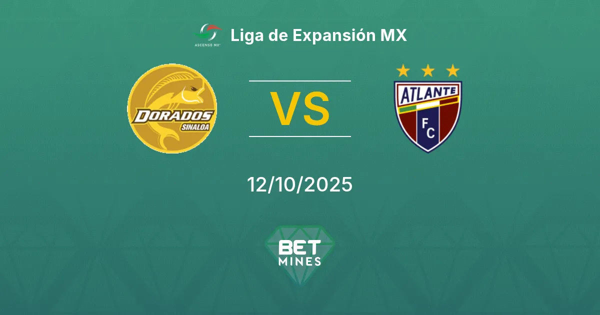 Dorados vs Atlante Pronostico: Anteprima e Analisi della Partita | Liga de Expansión MX 12-10-2025