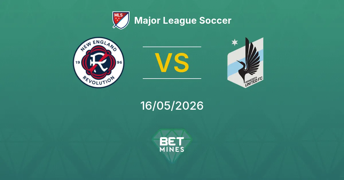 New England vs Minnesota United Pronóstico: Previa y Análisis del Partido | Major League Soccer 16-05-2026