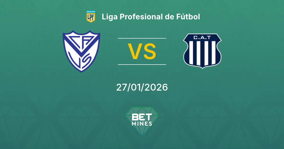 Vélez Sarsfield vs Talleres Córdoba