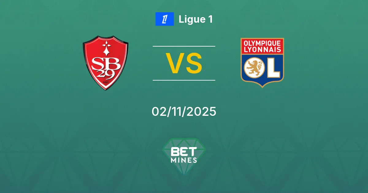 Brest vs Olympique Lione Pronostico: Anteprima e Analisi della Partita | Ligue 1 02-11-2025