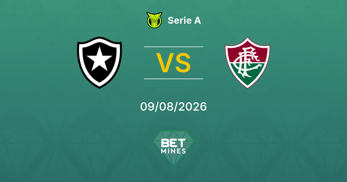 Palpite Botafogo x Fluminense: Prévia e Análise da Partida | Série A 09-08-2026
