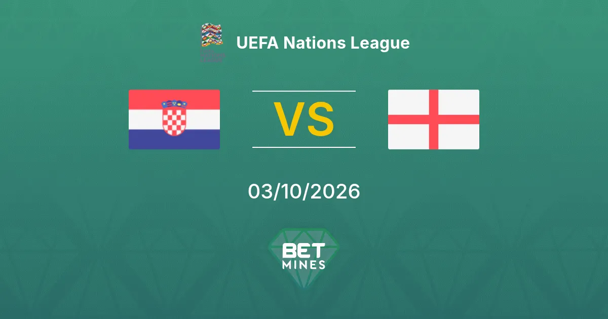 Croatia vs England Prediction: Match Preview and Analysis | UEFA Nations League 03-10-2026