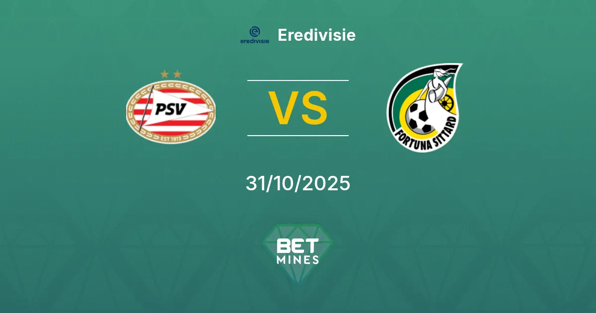 PSV vs Fortuna Sittard Pronostico: Anteprima e Analisi della Partita | Eredivisie 31-10-2025