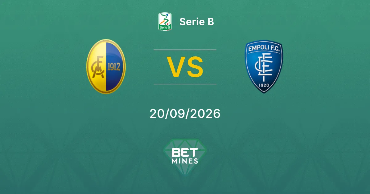 Pronóstico Modena vs Empoli: Previa y Análisis del Partido | Serie B 20-09-2026