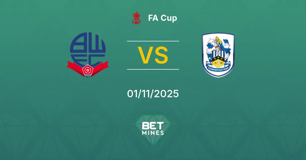 Bolton Wanderers vs Huddersfield Town Pronostico: Anteprima e Analisi della Partita | FA Cup 01-11-2025