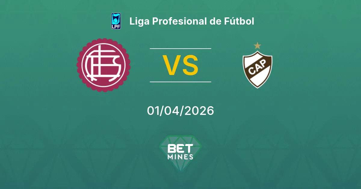 Lanús vs Platense Pronostico: Anteprima e Analisi della Partita | Liga Profesional de Fútbol 01-04-2026