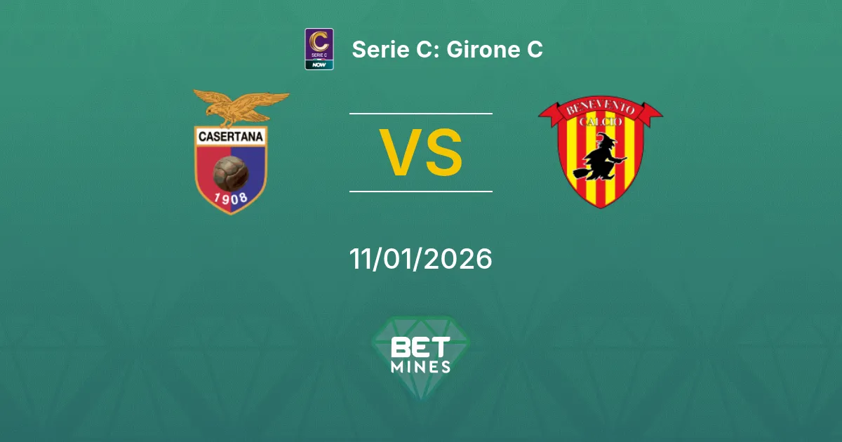 Casertana vs Benevento Pronostico: Anteprima e Analisi della Partita | Serie C: Girone C 11-01-2026