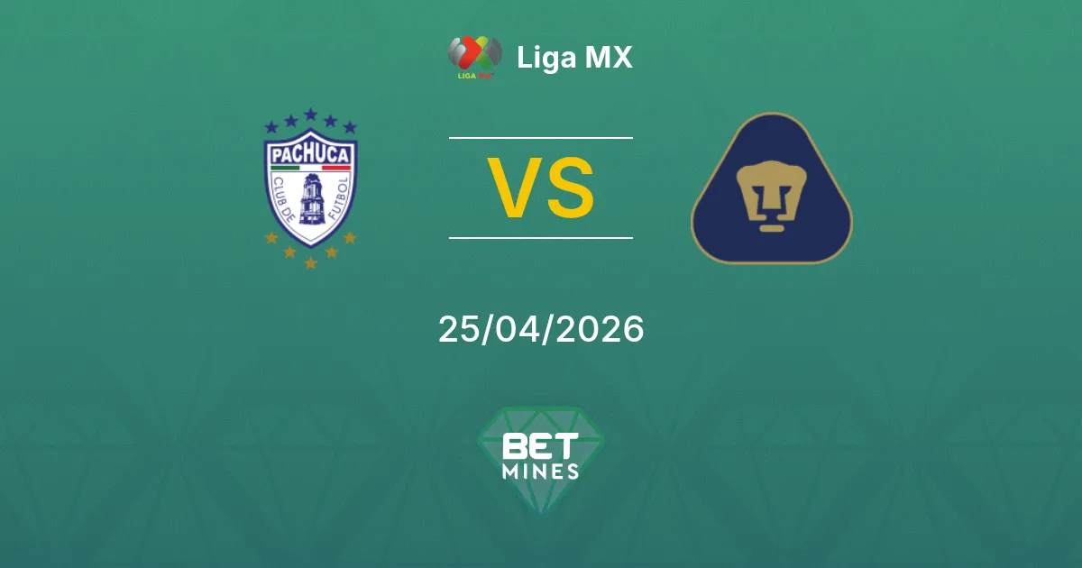 Pachuca vs Pumas UNAM Pronostico: Anteprima e Analisi | Liga MX 25-04-2026