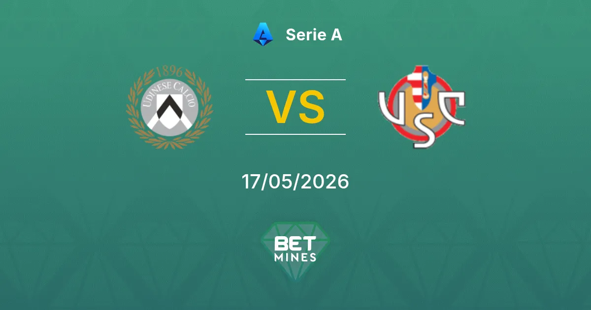 Udinese vs Cremonese Pronostico: Anteprima e Analisi della Partita | Serie A 17-05-2026