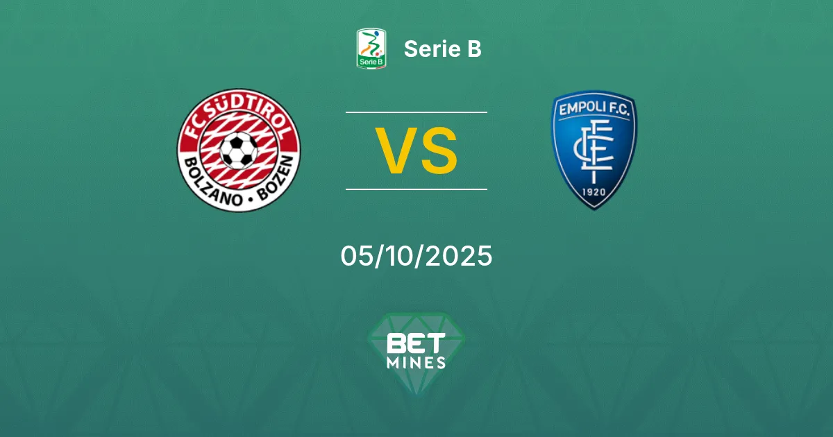 Südtirol vs Empoli Pronostico: Analisi e Anteprima della Partita | Serie B 05-10-2025