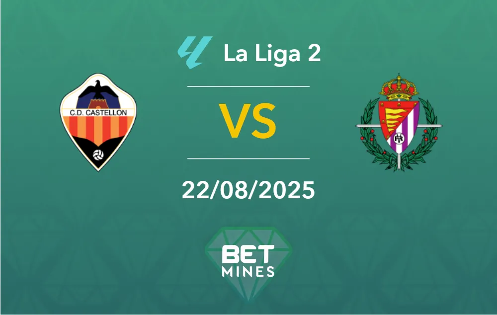 Castellon vs Real Valladolid Prediction: Match Preview and Analysis | LaLiga 2, Round 2