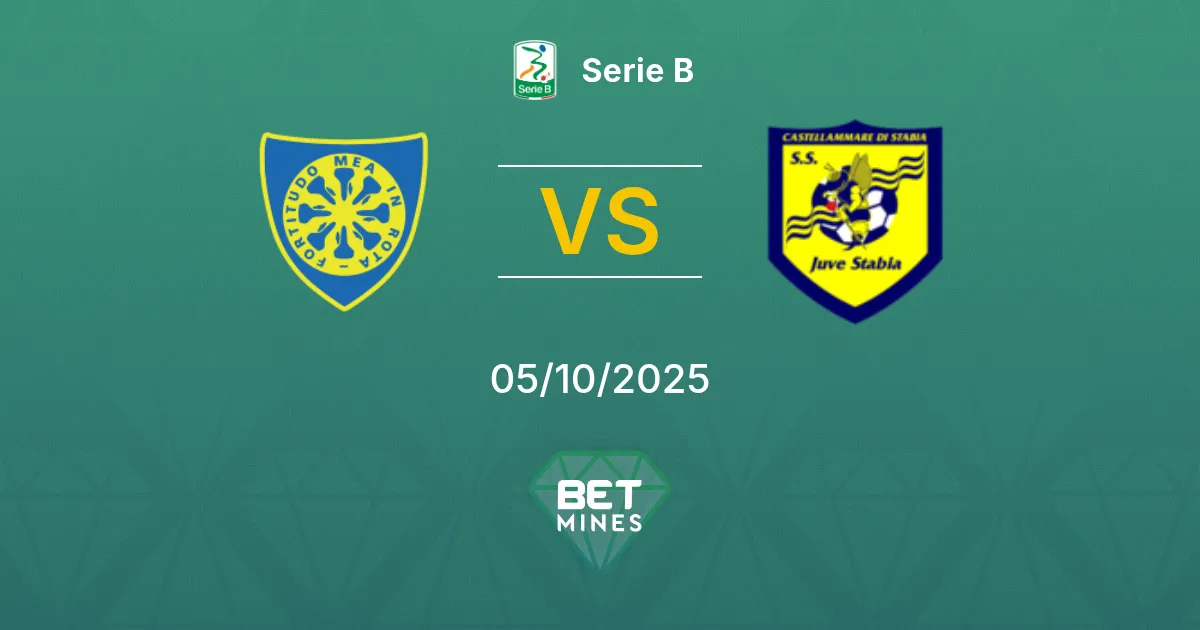 Carrarese vs Juve Stabia Pronostico: Analisi e Anteprima della Partita | Serie B 05-10-2025