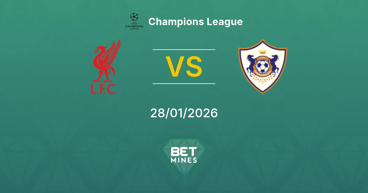 Liverpool vs Qarabağ Prediction: Match Preview and Analysis | Champions League 28-01-2026