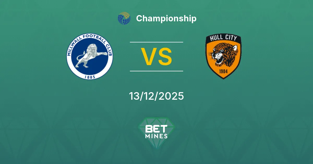 Millwall vs Hull City Pronostico: Anteprima e Analisi della Partita | Championship 13-12-2025
